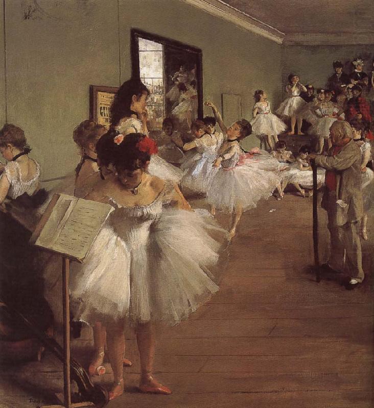 Dance class, Edgar Degas